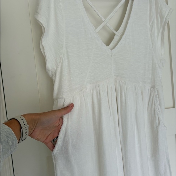 Daily Practice By Anthropologie Valensole Eyelet Dress Sz M - Picture 8 of 12